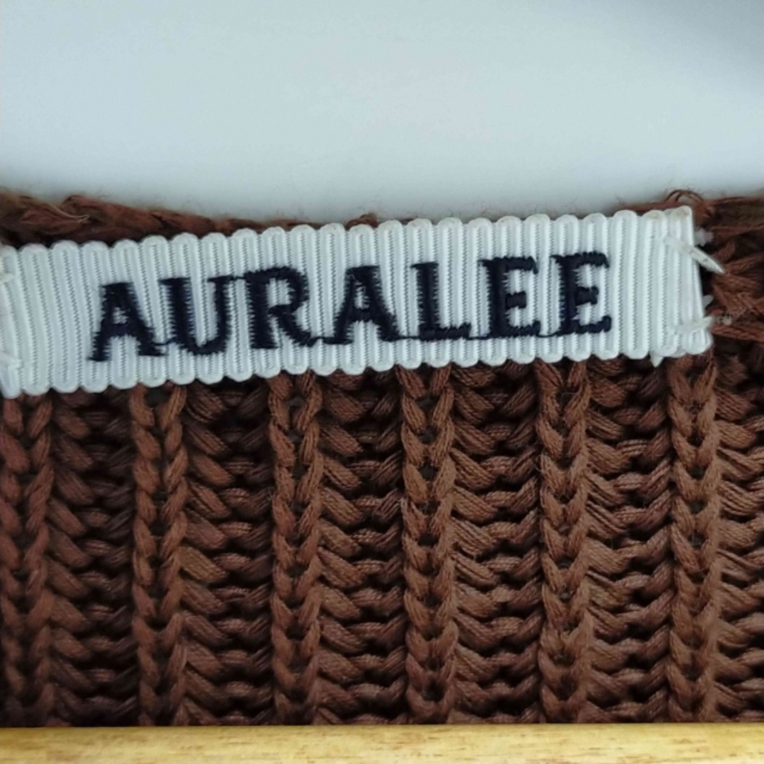 AURALEE(オーラリー)のAURALEE(オーラリー) リブニットニットベストプルオーバー レディース レディースのトップス(ベスト/ジレ)の商品写真