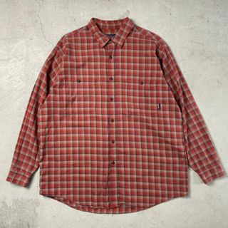 Patagoniaパタゴニアコットンシャツ　ルーマニア製　長袖メンズＭサイズ