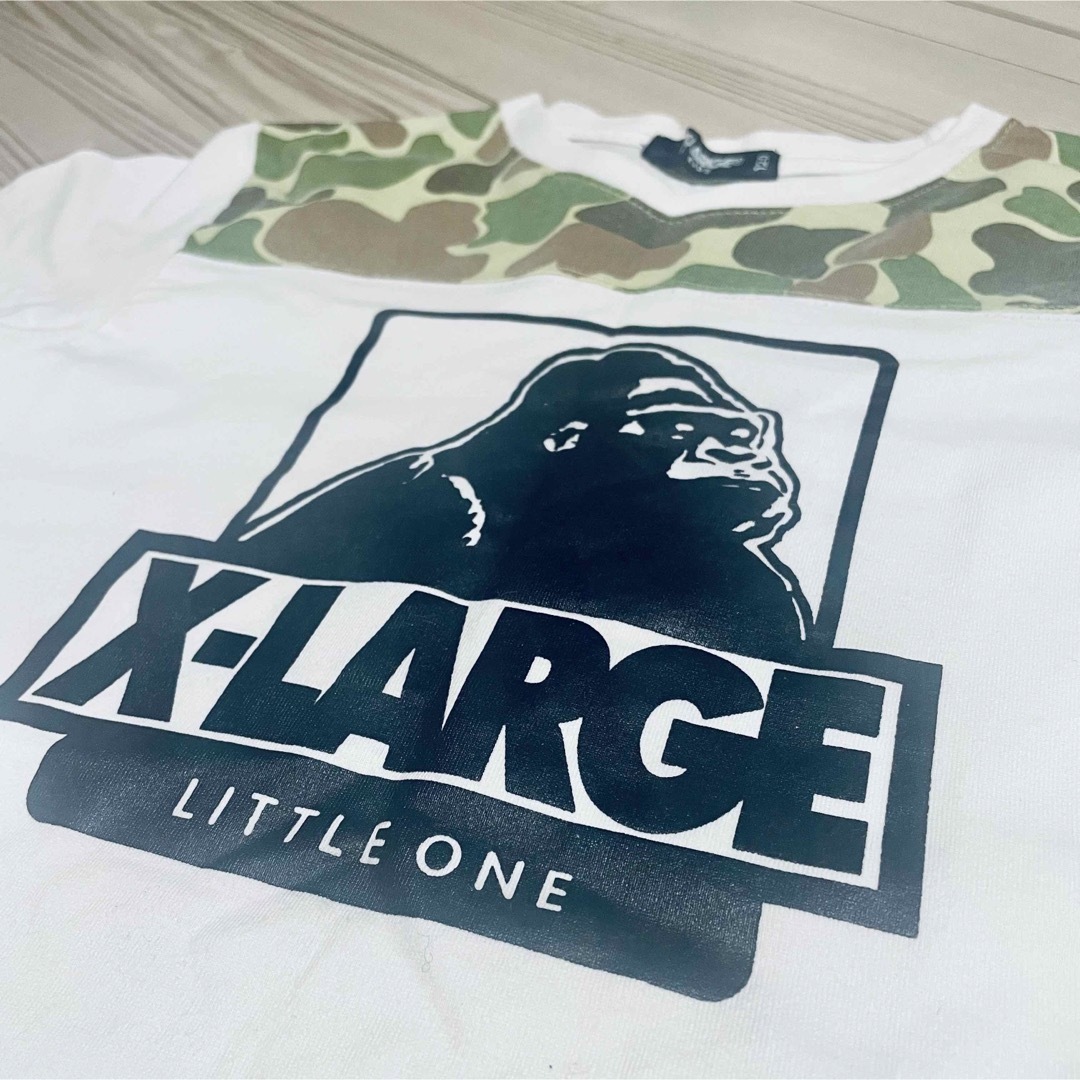 XLARGE(エクストララージ)の⭐︎X-LARGE⭐︎７分袖シャツ キッズ/ベビー/マタニティのキッズ服男の子用(90cm~)(Tシャツ/カットソー)の商品写真