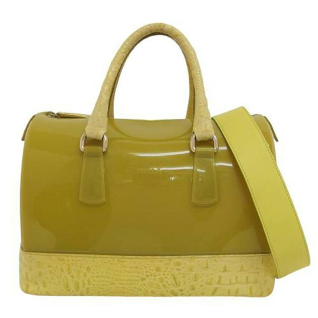 その他<br>FURLA  フルラ ハンドバッグ ショルダーバッグ ミニボストン/キャンディバッグ/2WAYバッグ/イエロー系/ブランドバック/ABランク/04