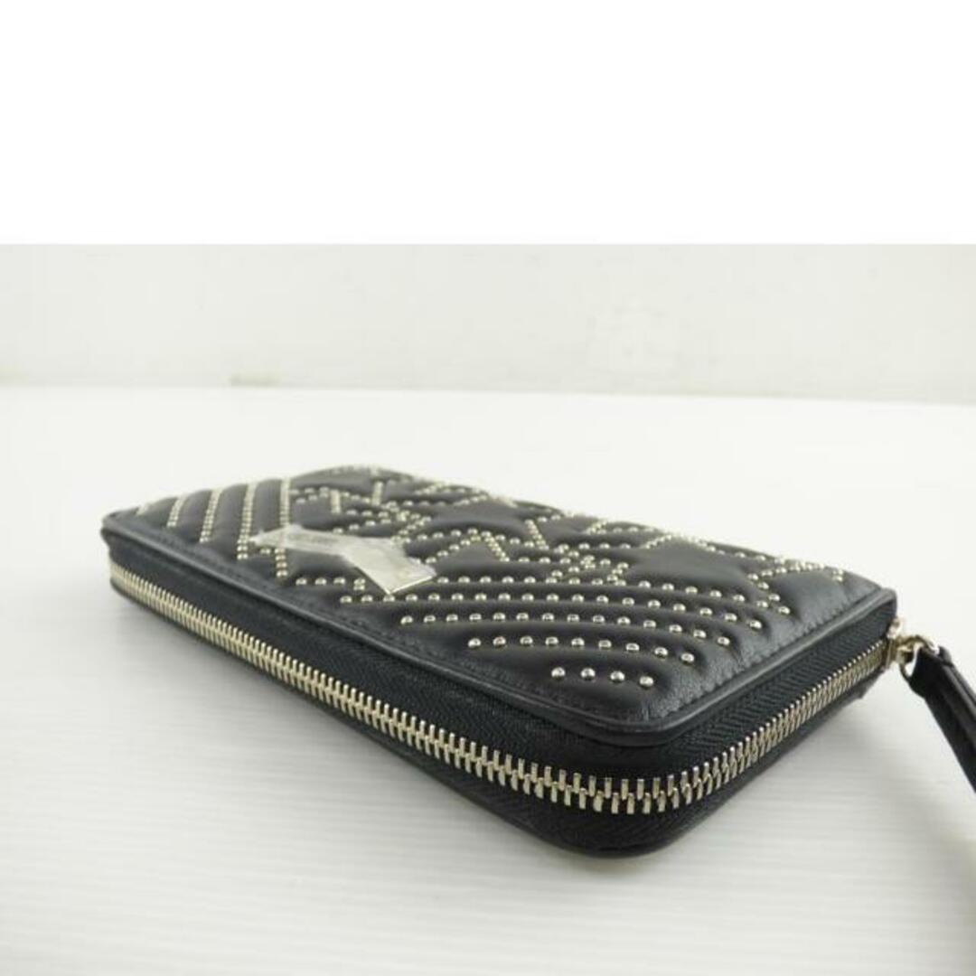 JIMMY CHOO ジミーチュウ/レザーラウンドファスナースタッズ長 JIMMY CHOO ジミーチュウ/レザーラウンドファスナースタッズ長