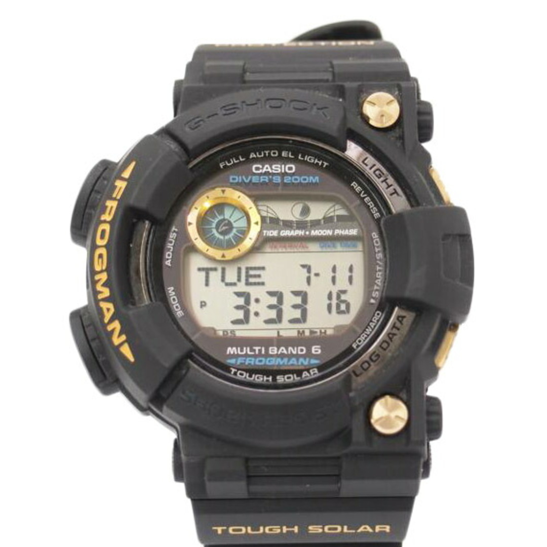 時計<br>CASIO カシオ/腕時計 メンズ 潜水 トリプルセンサー 方位 温度/G-SHOCK/FROGMAN/電波ソーラー/GWF-1000G-1JR/201*****/G-SHOCK/ABランク/69