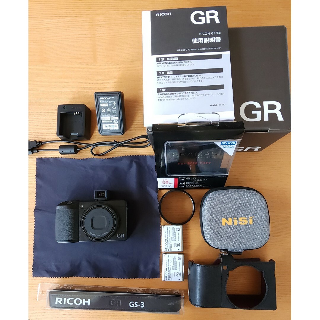 RICOH - ⭐【美品‼️】RICOH GR IIIx+付属品多数❗・少ないショット数