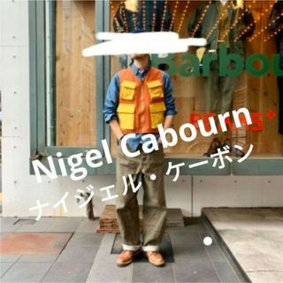 Nigel Cabourn - Nigel Cabourn - ZIP OVER VEST サイズ46の通販 by
