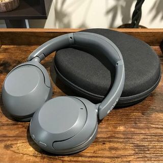 ソニー(SONY)の【北米限定レアカラー・リファービッシュ品】SONY★WH-XB910N★グレー(ヘッドフォン/イヤフォン)