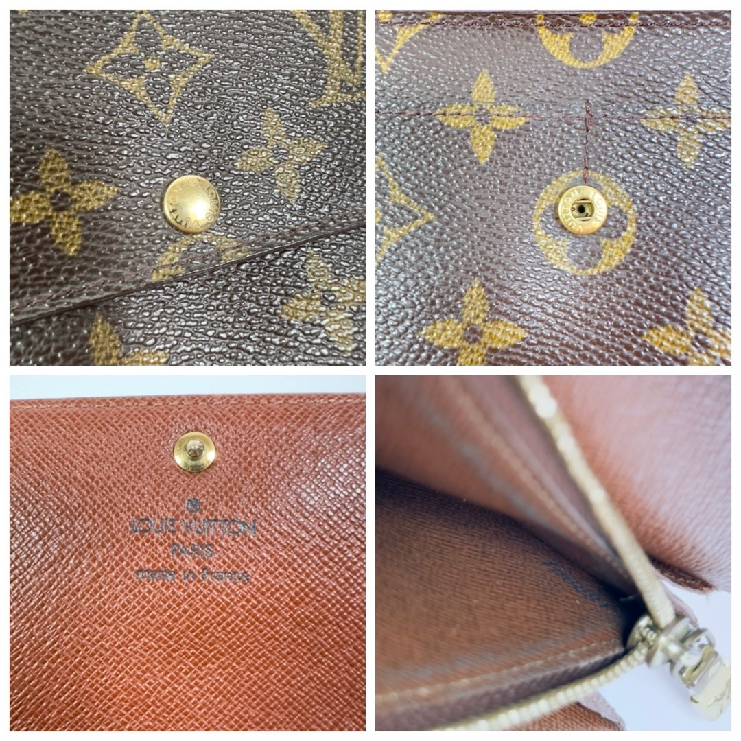 LOUIS VUITTON(ルイヴィトン)の美品　LOUIS VUITTON　ルイヴィトン　財布　長財布　モノグラム レディースのファッション小物(財布)の商品写真