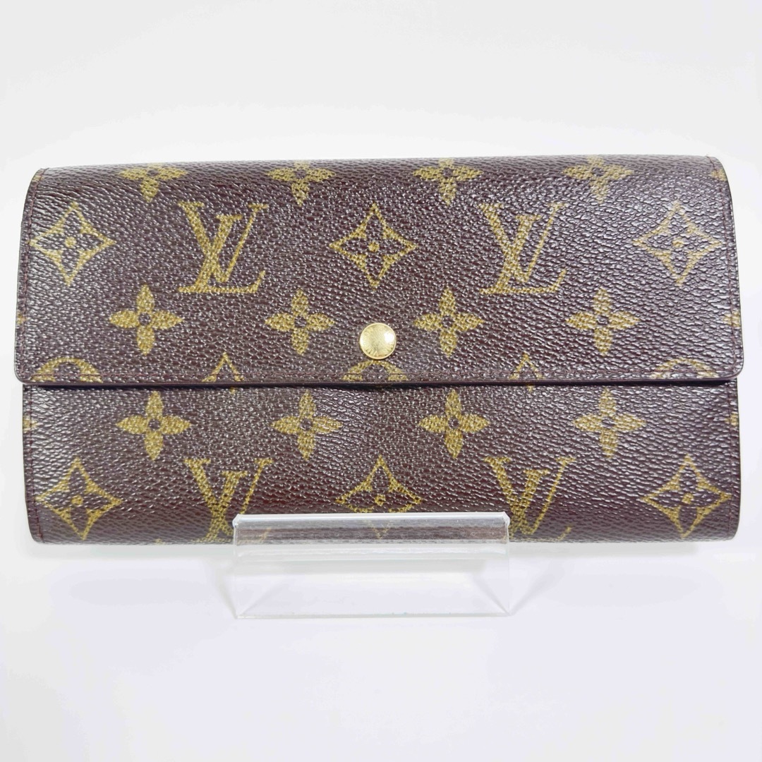 LOUIS VUITTON(ルイヴィトン)の美品　LOUIS VUITTON　ルイヴィトン　財布　長財布　モノグラム レディースのファッション小物(財布)の商品写真