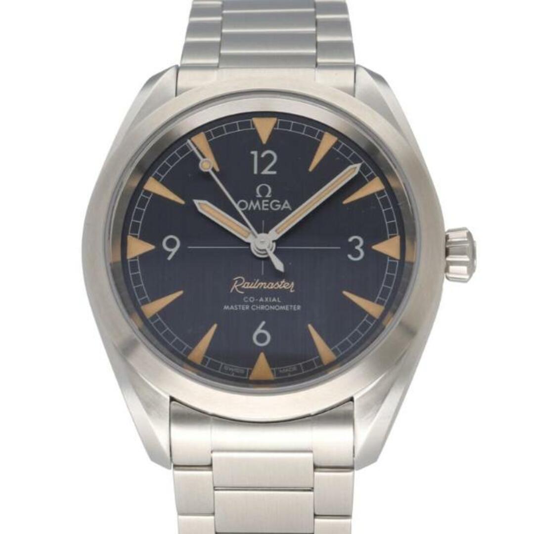 OMEGA オメガ 腕時計 自動巻キ ステンレス メンズ/レイルマスター・コーアクシャル・マスタークロノメーター/220.10.40.20.01.001/836*****/OMEGA/SAランク/06【中古】