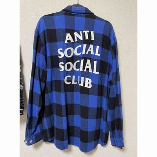 ANTI SOCIAL SOCIAL CLUB アンチソーシャルソーシャルクラブ 20SS×FR2 Logo Sweatshirt×エフアールツー フロントロゴプリント コットンスウェットトレーナー ブラック