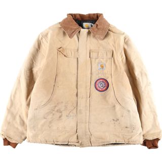 カーハート(carhartt)の古着 カーハート Carhartt トラディショナルコート バックワッペン ダックワークジャケット メンズXXL /eaa383700(その他)