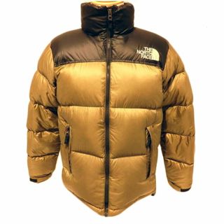 THE NORTH FACE ザノースフェイス/ヌプシダウンジャケット/ゴールドxブラック/サイズM/ND91715Z/M/メンズアウター/Bランク/81【中古】(ダッフルコート)