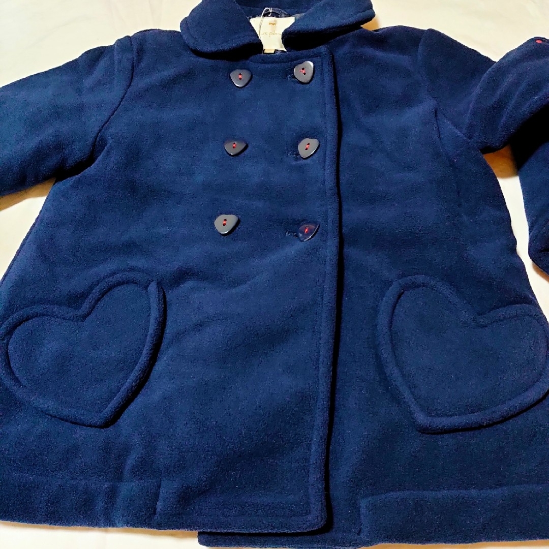 KP(ニットプランナー)の120 KPフリースPコート キッズ/ベビー/マタニティのキッズ服女の子用(90cm~)(コート)の商品写真