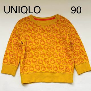 ユニクロ(UNIQLO)のユニクロ リサラーソン ライオン 長袖 トレーナー 90(ジャケット/上着)