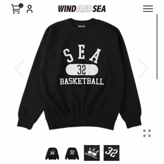 WIND AND SEA / S_E_A SWEAT SHIRT Mサイズ