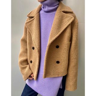 theory - Theory 22aw ショート丈Pコートの通販 by yu♡'s shop theory - Theory 22aw ショート丈Pコートの通販 by yu♡'s shop