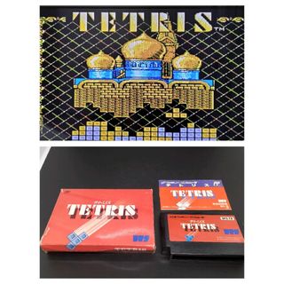 ニンテンドウ(任天堂)のテトリス TETRIS【動作確認済み】ファミコン ゲーム FC右1段(家庭用ゲームソフト)