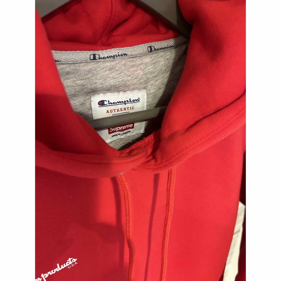 supreme champion hooded sweatshirt