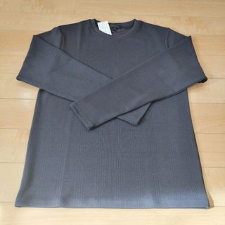 タカキュー(TAKA-Q)の【新品】タカキュー　チェック柄 クルーネック長袖Ｔシャツ(Tシャツ/カットソー(七分/長袖))