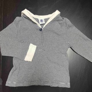 プチバトー(PETIT BATEAU)の【プチバトー】襟付きカットソー(シャツ/カットソー)