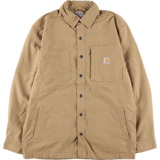 カーハート(carhartt)の古着 カーハート Carhartt ダックワークシャツジャケット メンズXL /eaa378653(その他)