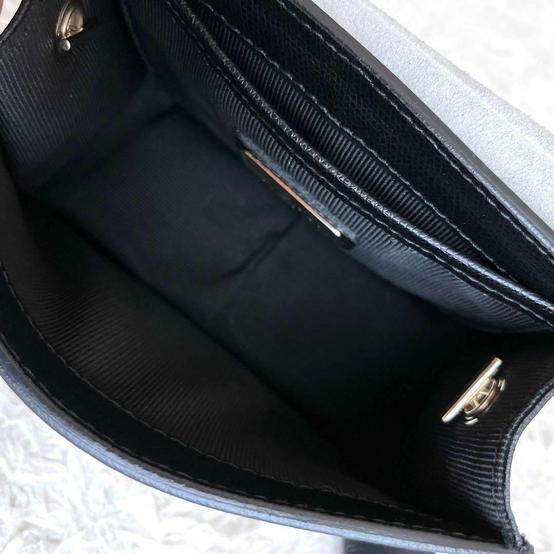 Furla(フルラ)の美品✨FURLA　フルラ　メトロポリス　ショルダーバッグ　フラップ3枚セット　黒 レディースのバッグ(ショルダーバッグ)の商品写真