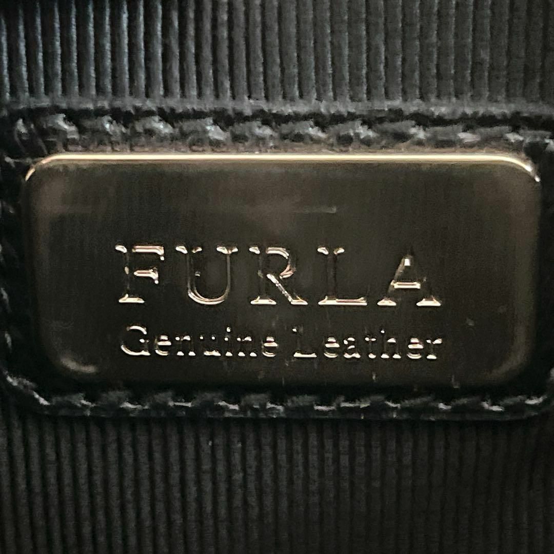 Furla(フルラ)の美品✨FURLA　フルラ　メトロポリス　ショルダーバッグ　フラップ3枚セット　黒 レディースのバッグ(ショルダーバッグ)の商品写真