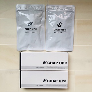 チャップアップ(CHAP UP)のCHAP UP チャップアップ 育毛剤+サプリ セット(スカルプケア)