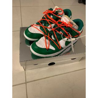 ナイキ(NIKE)のdunk Off-White GREEN(スニーカー)