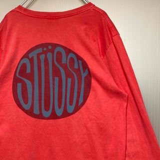 ステューシー(STUSSY)のSTUSSY ステューシー バックビッグロゴ ロンT 古着(Tシャツ/カットソー(七分/長袖))