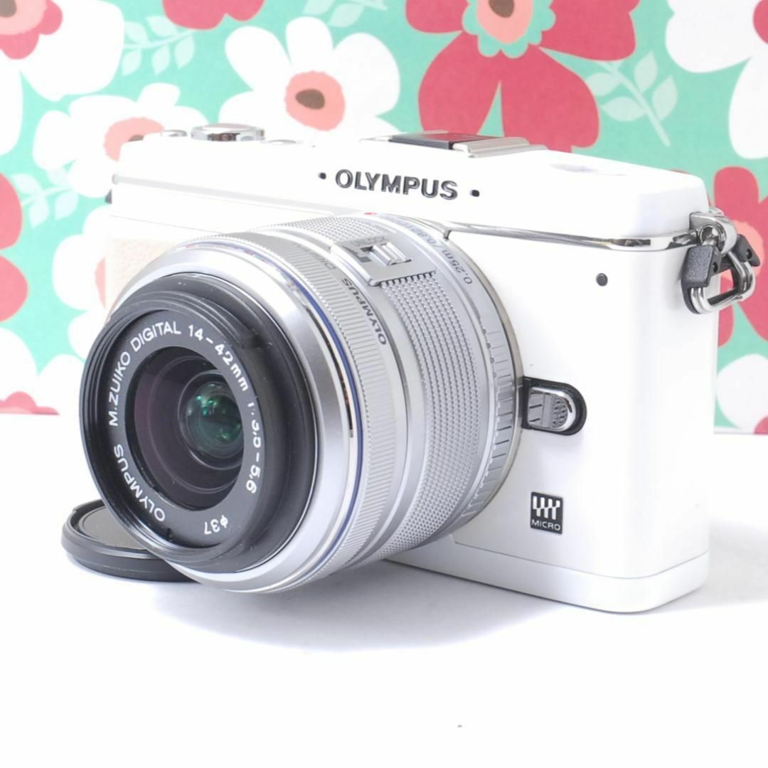 ❤シンプルキュート❤ OLYMPUS E-PM1❤スマホに転送お散歩カメラ❤-