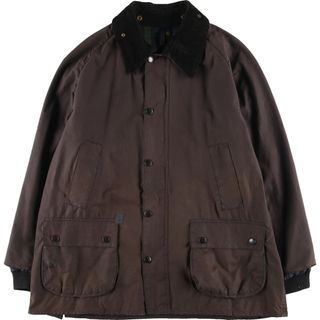 バーブァー(Barbour)の古着 バブアー Barbour BEDALE ビデイル 旧3ワラント ワックスコットン オイルドジャケット 英国製 C44 メンズL ヴィンテージ /eaa378758(その他)