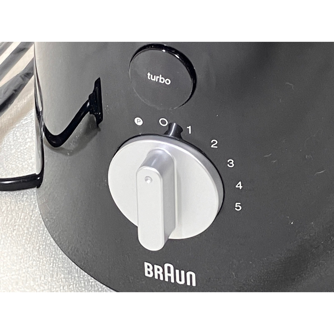 BRAUN(ブラウン)のブラウン パワーブレンド3 ブレンダー 1.25L ジューサーJB3060BK スマホ/家電/カメラの調理家電(ジューサー/ミキサー)の商品写真