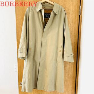 バーバリー(BURBERRY)のBURBERRY バーバリー　ステンカラーコート ノバチェック ウールインナー付(ステンカラーコート)