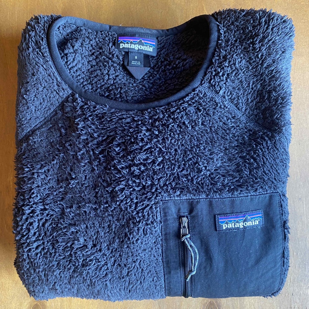 patagonia(パタゴニア)のパタゴニア　ロス・ガトス・クルーフリース　ブラック　S メンズのトップス(スウェット)の商品写真