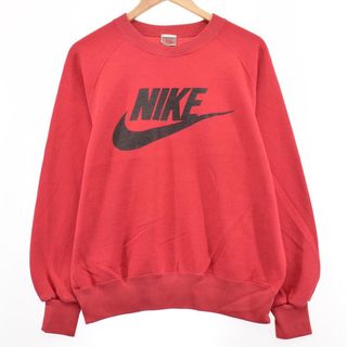 ナイキ(NIKE)の古着 90年代 ナイキ NIKE 銀タグ ロゴスウェット トレーナー メンズS ヴィンテージ /eaa330215(スウェット)