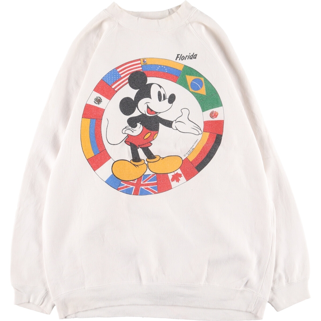 80年代 MICKEY MOUSE ミッキーマウス キャラクタースウェットシャツ トレーナー メンズXL ヴィンテージ /eaa386874eaa386874取扱店