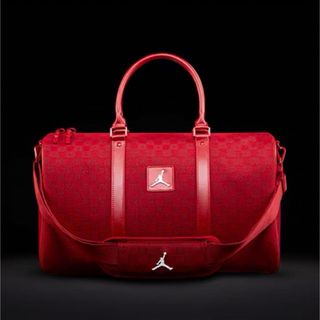 NIKE - 新品 Jordan Brand Monogram Duffle Bag Red