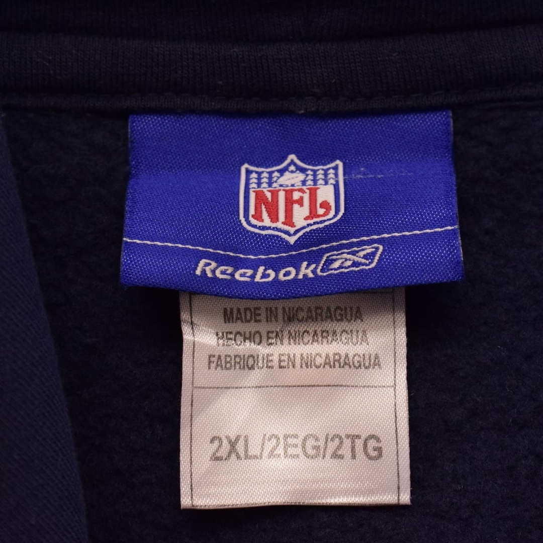 Reebok(リーボック)の古着 リーボック Reebok NFL DALLAS COWBOYS ダラスカウボーイズ スウェットプルオーバーパーカー メンズXXL /eaa330615 メンズのトップス(スウェット)の商品写真