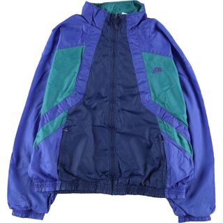 紫 光沢 90s  オールド NIKE ナイキ ナイロンジャージパンツ