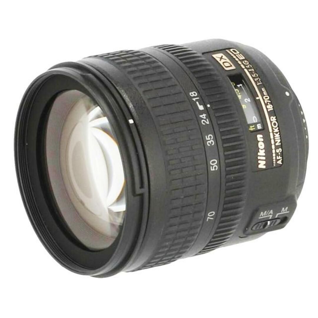<br>Nikon ニコン/交換レンズ/18-70mm f3.5-4.5G ED/3022857/Bランク/62レンズ(単焦点)