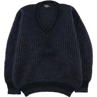 ブルックスブラザース(Brooks Brothers)の古着 70年代 ブルックスブラザーズ Brooks Brothers Vネック ウールニットセーター メンズM ヴィンテージ /eaa344536(ニット/セーター)