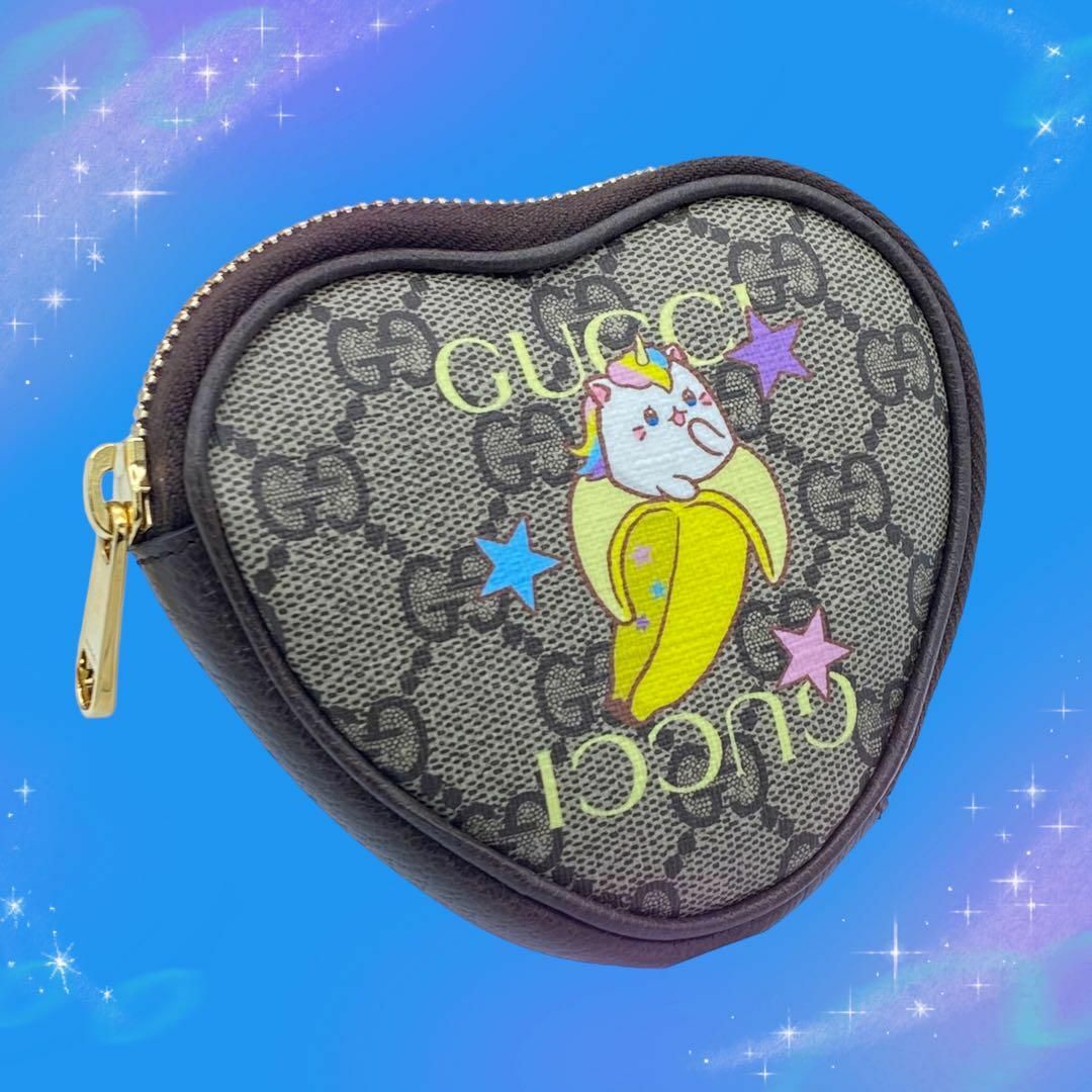 Gucci - 《未使用に近い 超美品》 グッチ ハートシェイプ コインケース
