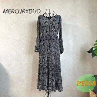 マーキュリーデュオ(MERCURYDUO)の【美品】マーキュリーデュオ　ロングワンピース(ロングワンピース/マキシワンピース)