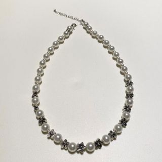 キャピタル(KAPITAL)の【再販】ハンドメイドpearl necklace パールビーズネックレス(ネックレス)