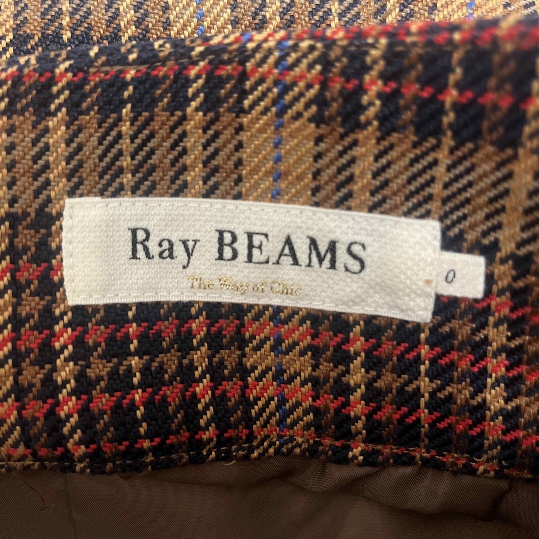 Ray BEAMS(レイビームス)のRay BEAMS チェック柄スカート　0サイズ レディースのスカート(ロングスカート)の商品写真