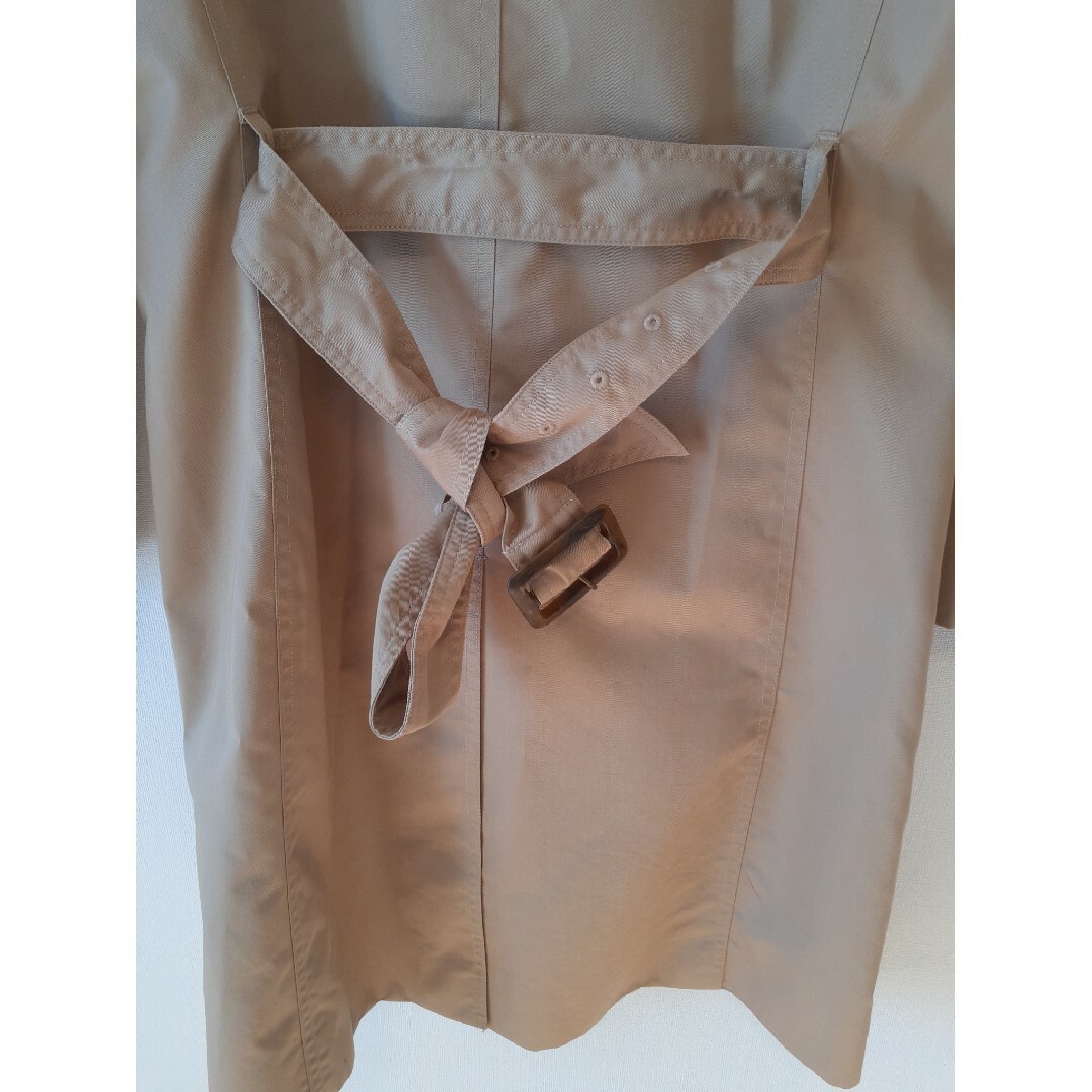 MUJI (無印良品)(ムジルシリョウヒン)の無印良品　綿混撥水　トレンチコート　Sベージュ レディースのジャケット/アウター(トレンチコート)の商品写真