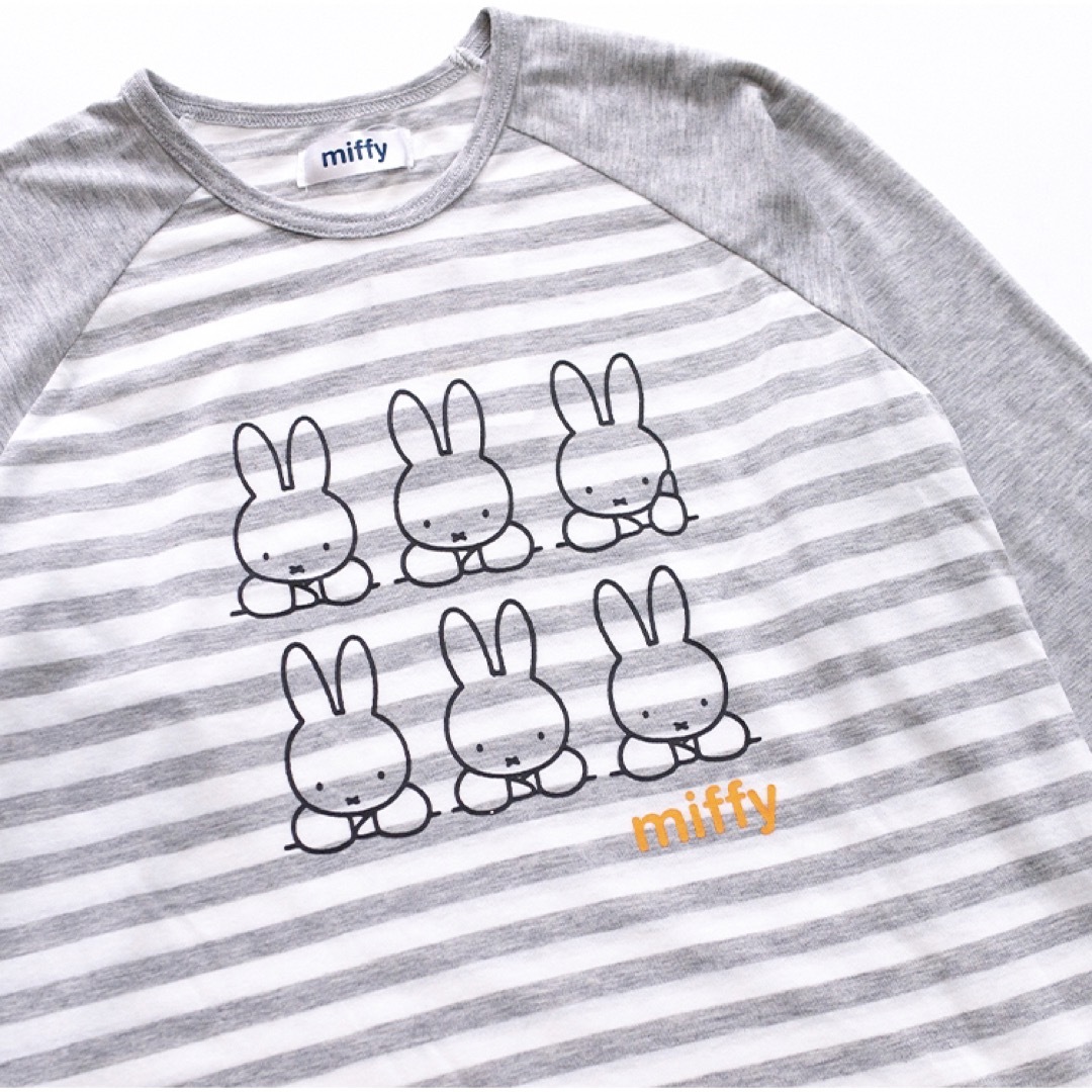 miffy(ミッフィー)のミッフィーパジャマ3点セット　130 キッズ/ベビー/マタニティのキッズ服女の子用(90cm~)(パジャマ)の商品写真