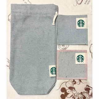 スターバックス(Starbucks)の【未使用＆匿名配送】2021 スターバックス　サマー　福袋　コットングッズ 3点(ノベルティグッズ)