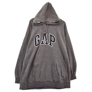 ギャップ(GAP)の古着 90年代 ギャップ GAP リバースウィーブタイプ スウェットプルオーバーパーカー メンズXXL ヴィンテージ /eaa330148(スウェット)