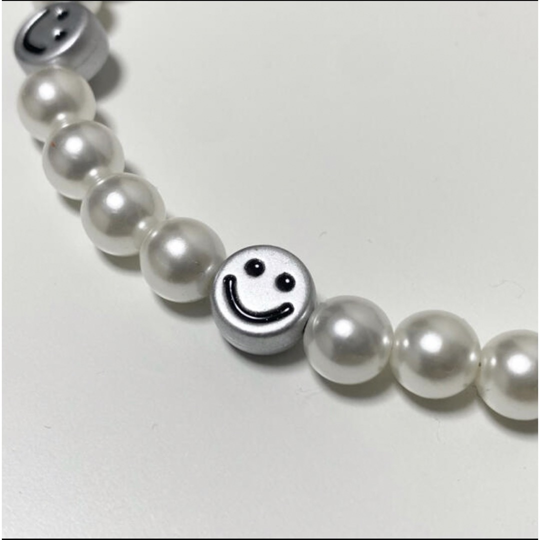 KAPITAL(キャピタル)の【再販】ハンドメイド　pearl necklace パールビーズネックレス 韓国 メンズのアクセサリー(ネックレス)の商品写真